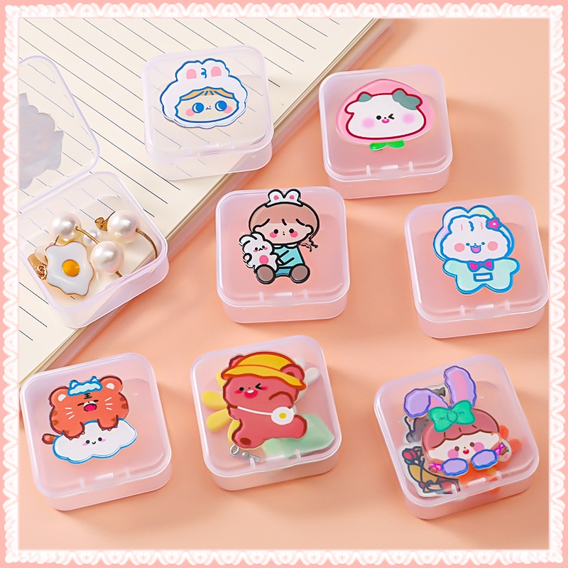 hộp đựng đồ trang sức màu trong suốt tiện lợi chất lượng cao