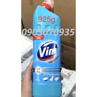 Vim chuyên dụng đậm đặc xanh 925g/880ml