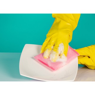Găng tay cao su nhựa  ôm sát cánh tay,bảo vệ tay với xử lý chống khuẩn,tạo cảm giác thoái mái