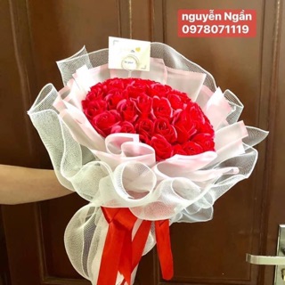 Bó hoa hồng sáp 30 bông