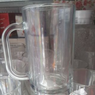 Ly thủy tinh có quai 350ml hàng cty