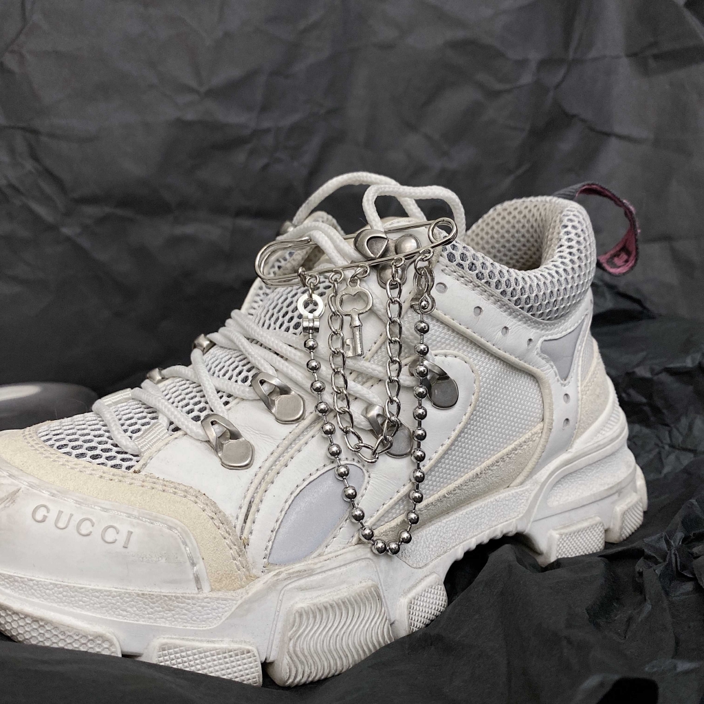 [Free Shipping] Trâm Cài Áo Kim Loại Cá Tính 221112Phụ Kiện Trang Trí Mắt Xích Xinh Xắn Chất Lượng