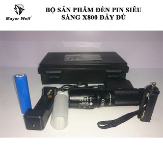 Đèn pin siêu sáng X800