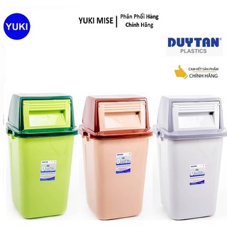Thùng rác nắp lật lớn duy tân no.0199 yuki mise phân phối chính hãng💯