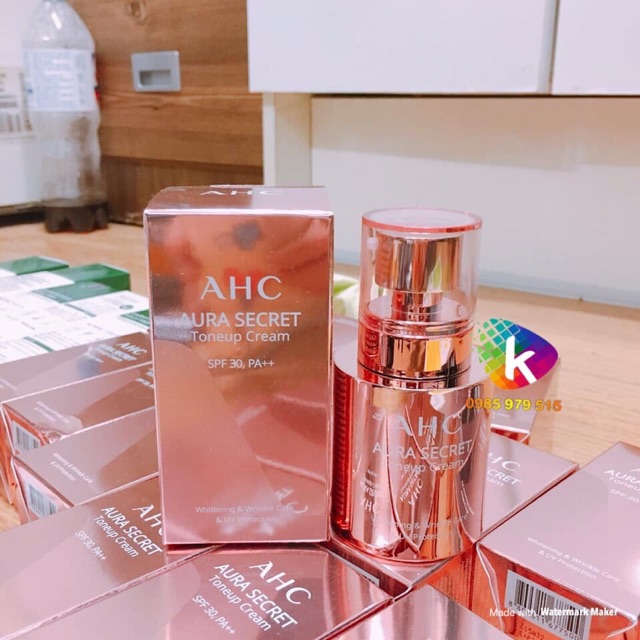 (Đủ Bill) Kem dưỡng trắng hồng nâng tông da AHC AURA SECRET TONE UP CREAM | BigBuy360 - bigbuy360.vn