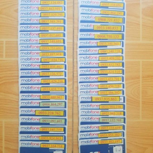 Sim 4G Mobifone