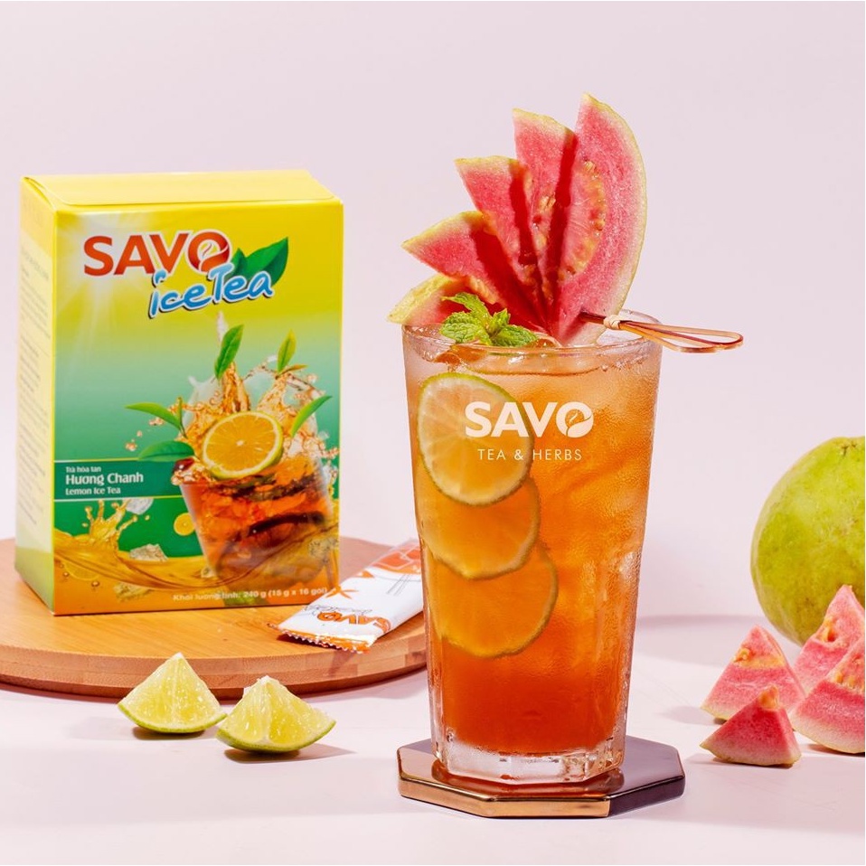 SAVO TRÀ HÒA TAN - VỊ CHANH