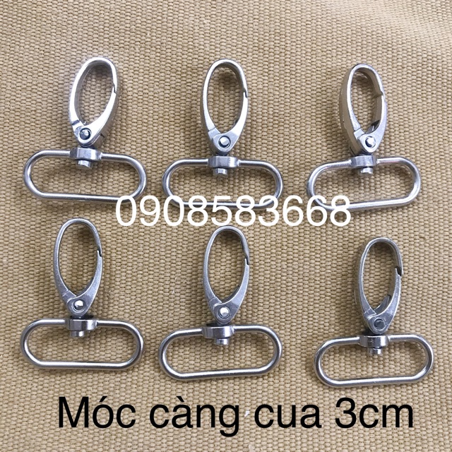 Móc khoá càng cua bảng 3F (3cm)