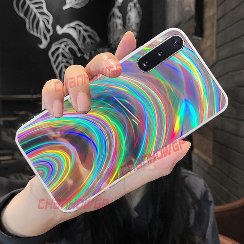 Ốp Điện Thoại Tpu Dẻo Mặt Gương Huawei P40 P30 Lite Psmart Z Plus Y5 Y6 Y7 Y9 Prime 2019 Honor 9x Pro 8x 8a 8s 10i 10 20 Lite