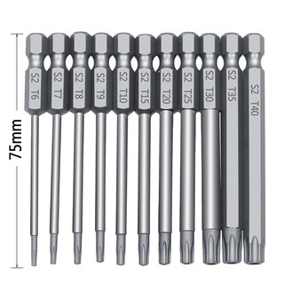 TBĐL Bộ mũi lục giác hoa thị cho khoan (P084)