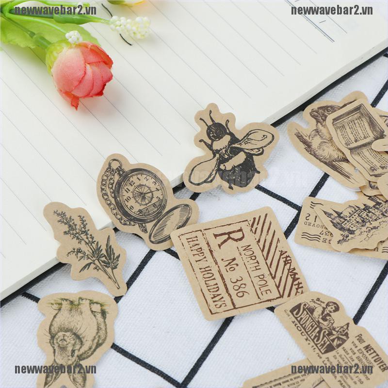 Bộ 46 Miếng Dán Trang Trí Lưu Niệm