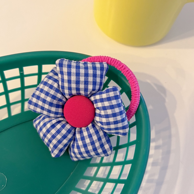 Dây Cột Tóc Cao Su Đính Hoa Hướng Dương Dễ Thương Cho Bé Gái