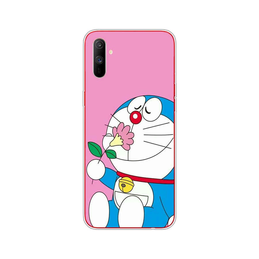 DORAEMON Ốp Lưng Bảo Vệ Điện Thoại Oppo Realme C3 A1K A37 Neo 9 F1 A35 F9 Pro