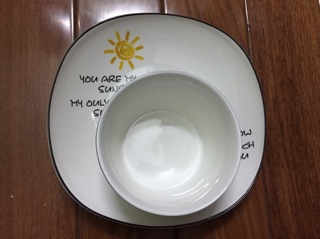 Bộ bát đĩa sứ sunshine 11 món