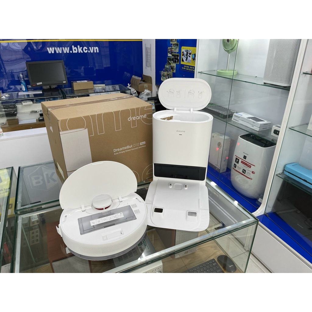 Robot Hút Bụi Lau Nhà Thông Minh Dreame D10 Plus - Bản Quốc Tế - Bảo hành 12 tháng