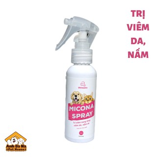 Xịt trị nấm thú cưng Micona 100ml