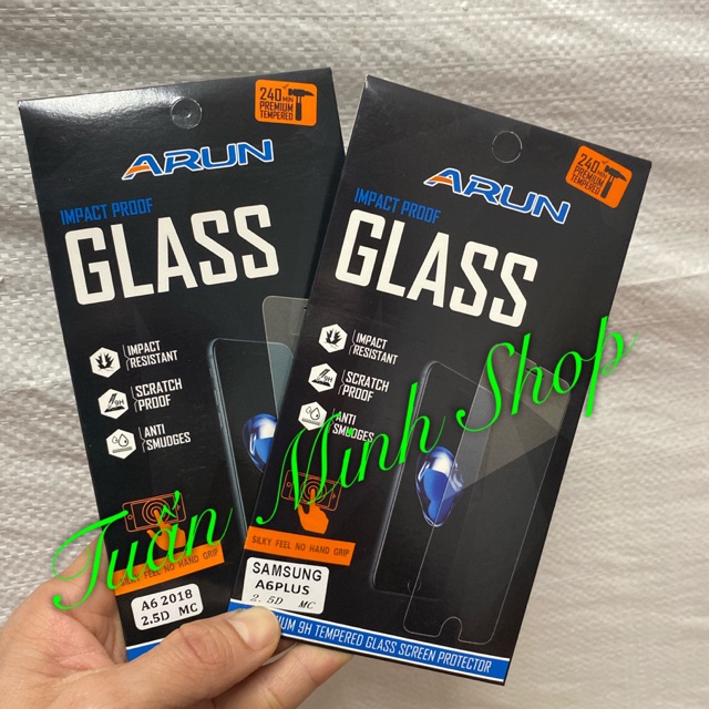 Dán cường lực Galaxy A6 2018 - A6 Plus