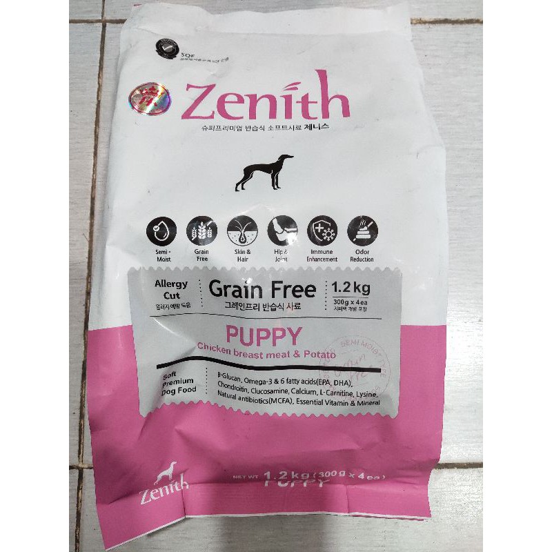 Zennith Puppy 1.2kg hạt mềm cho chó con