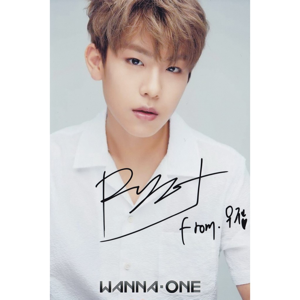 Chữ ký tay của Wanna One