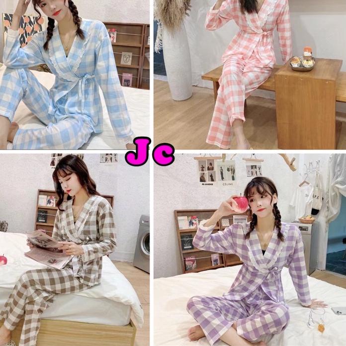 Bộ Đồ Ngủ Kimono Nhập Khẩu PP Nhập Khẩu Cho Nữ | BigBuy360 - bigbuy360.vn
