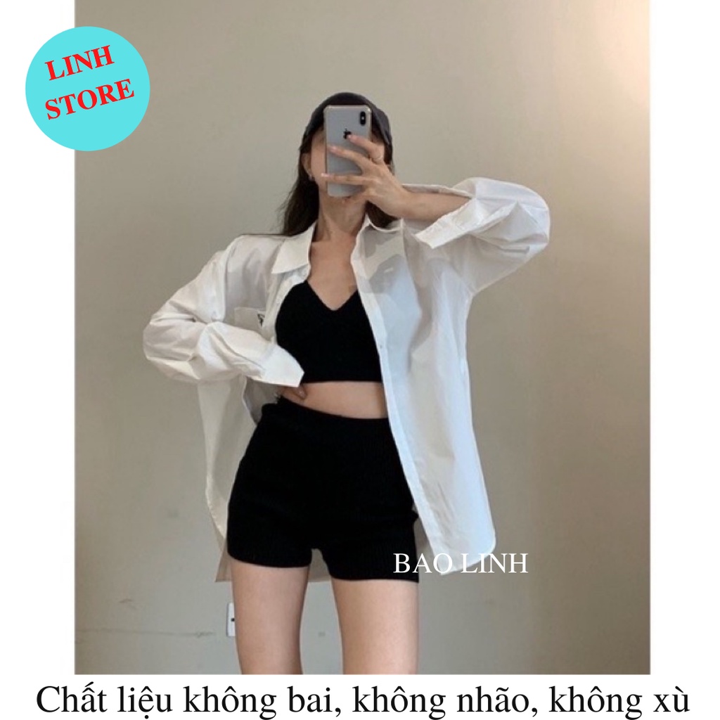 Quần Đùi Nữ Lưng Cao LINH STORE BigSize Dáng Legging Mặc Ở Cạp Chun Chất Liệu Cotton Co Dãn | BigBuy360 - bigbuy360.vn