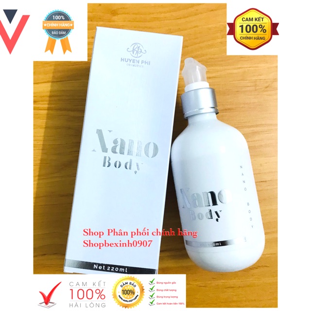 KEM BODY NANO ♥️FREESHIP♥️ HUYỀN PHI COSMETICS Dưỡng trắng da từ sâu bên trong | BigBuy360 - bigbuy360.vn