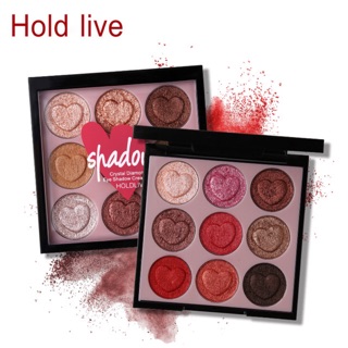 Phấn mắt HOLD LIVE SHADOW Trái tim 9 Ô