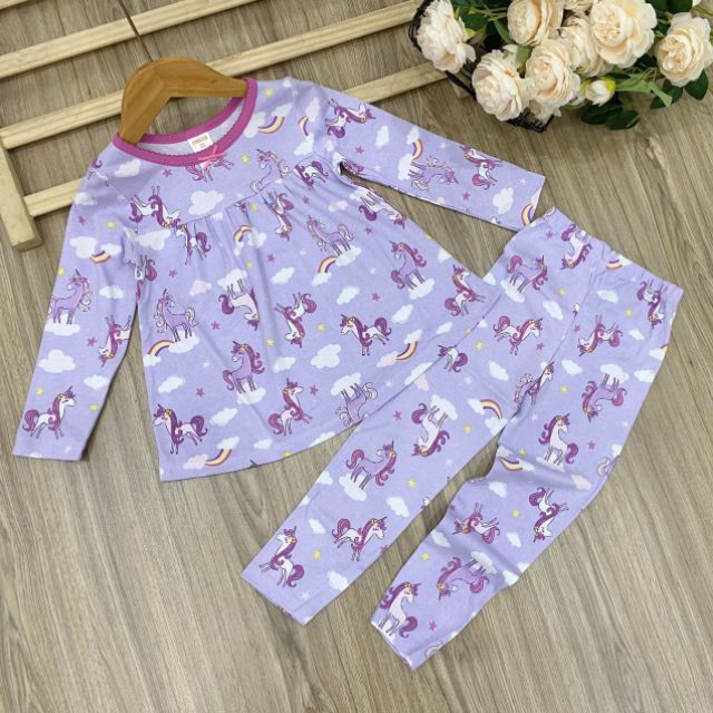 BỘ DÀI TAY BÉ GÁI- SIZ ĐẠI 18-30KG