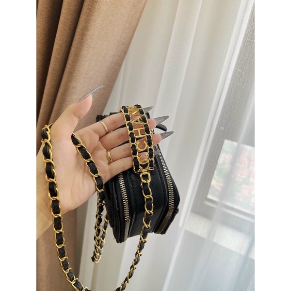 Túi xách nữ dáng cốp cầm tay cha nell đeo chéo