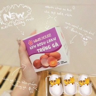 KEM BODY TRỨNG GÀ SIZE LỚN