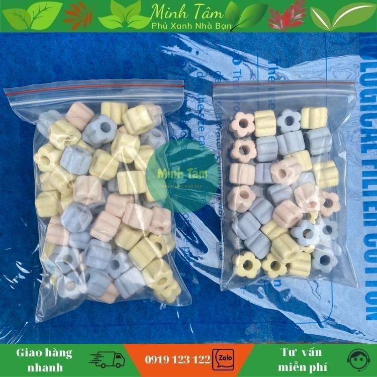 Sứ lọc hoa mận trang trí bể cá