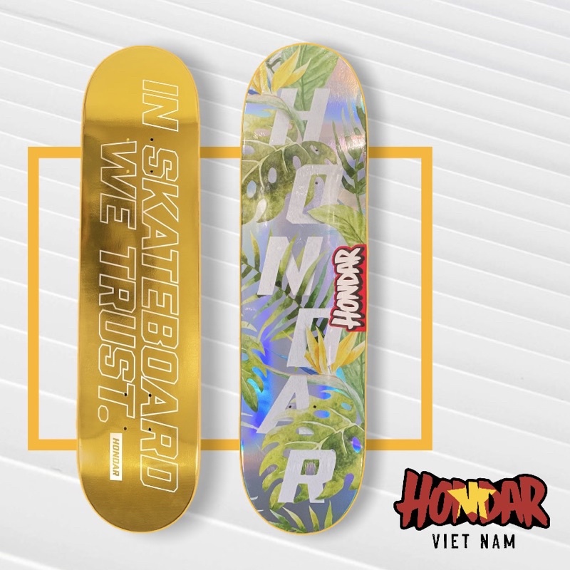 VÁN TRƯỢT CHUYÊN NGHIỆP HONDAR  - HONDAR DECK METALIC SERIES