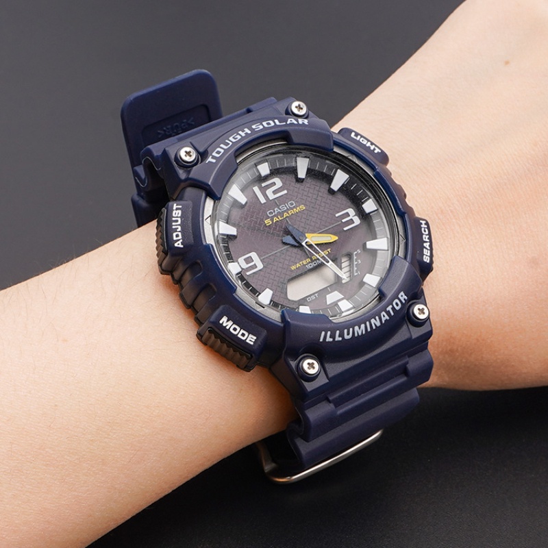 Dây đeo silicon thay thế chống nước cho đồng hồ Casio Aq-S810W Aqs810