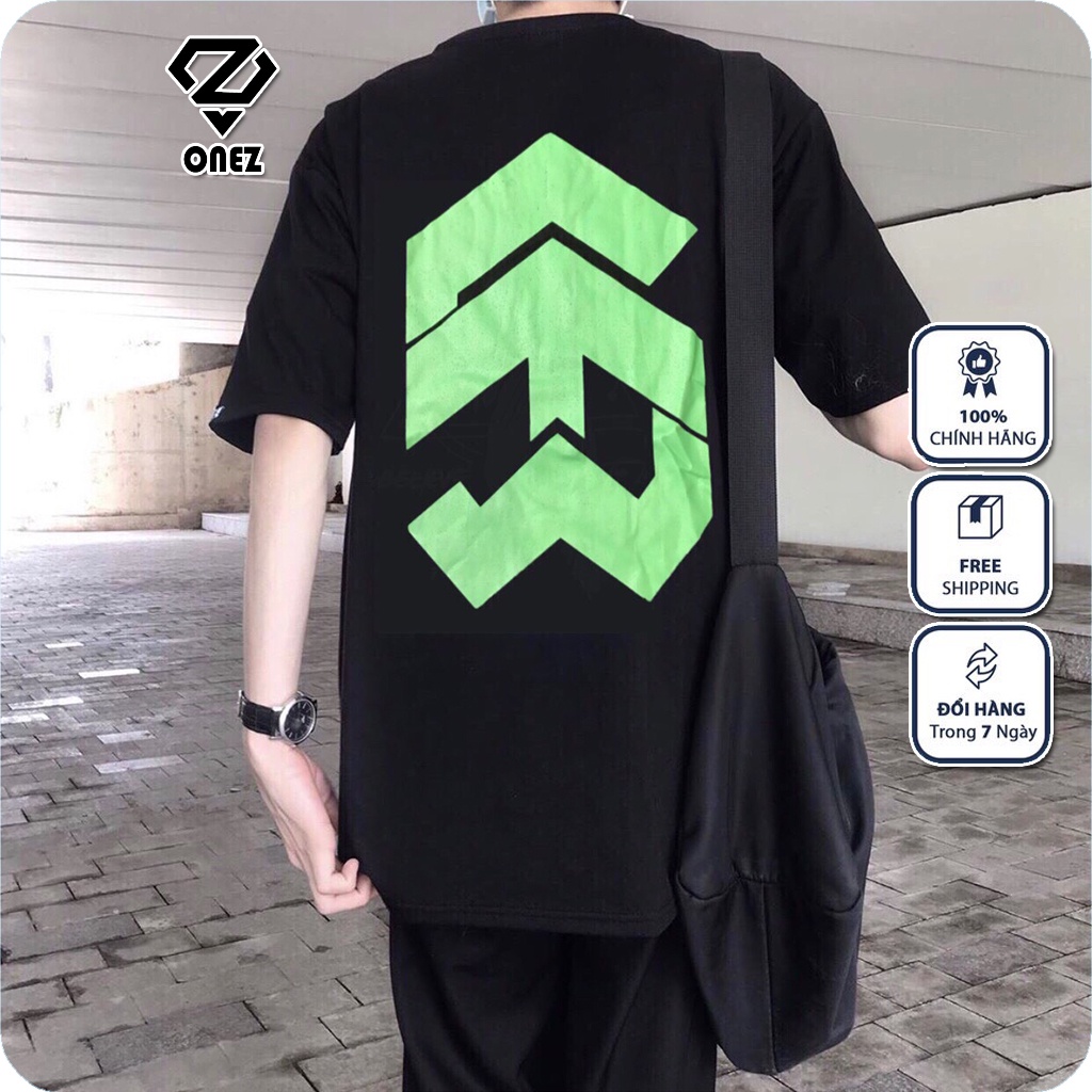 Áo thun tay lỡ Unisex ONEZ, áo phông form rộng WIND ATL2