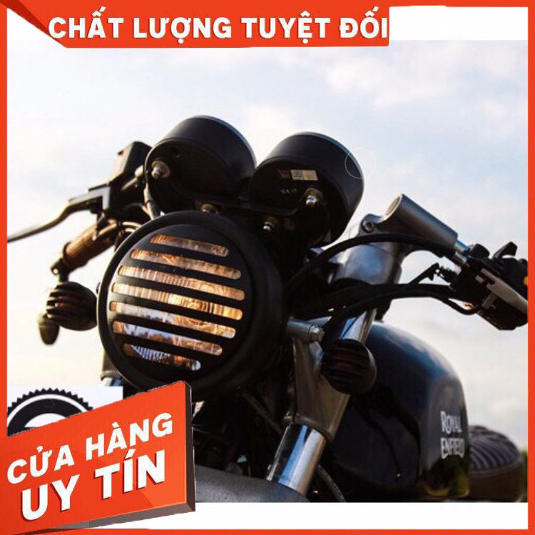 Đèn Xinhan độ classic dạng Hột Vịt lưới, bán theo cặp, không bán lẻ