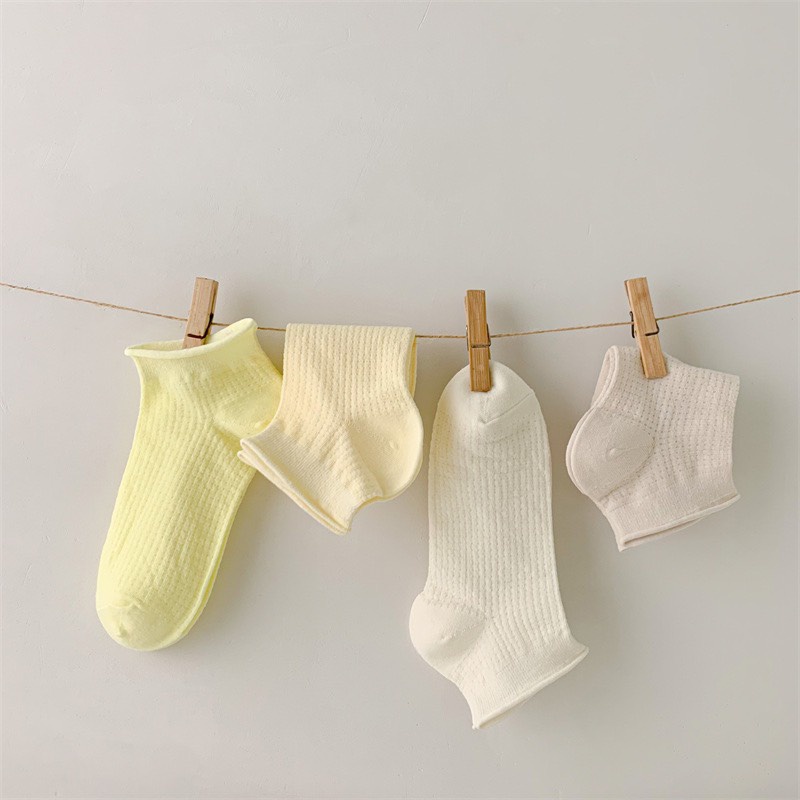 Tất Cổ Ngắn Vân Caro Màu ERASHOP 080025 - Phù Hợp Mang Sneaker, Vải Co Giãn 4 Chiều, Đơn Giản , Rẻ Đẹp