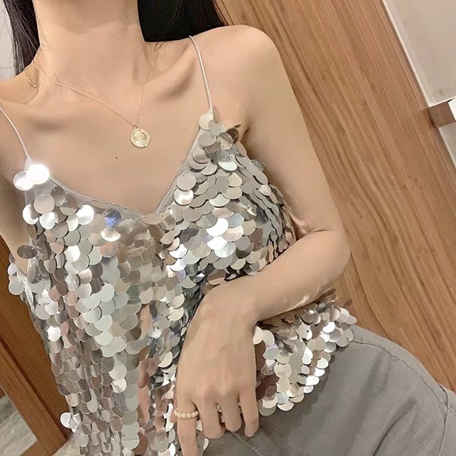Áo hai dây lấp lánh. CHỌN MÀU NÀO VUI LÒNG GHI CHÚ THÊM