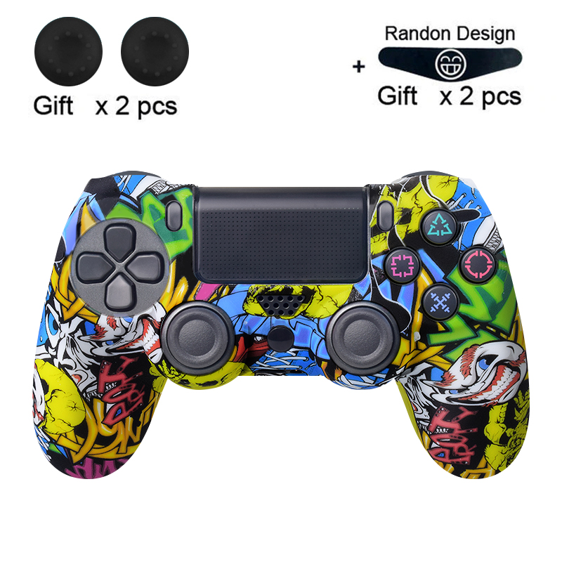 Bộ Vỏ Bọc Bằng Silicone Cho Tay Cầm Chơi Game Playstation 4 / PS4 Pro / PS4 Slim PS4