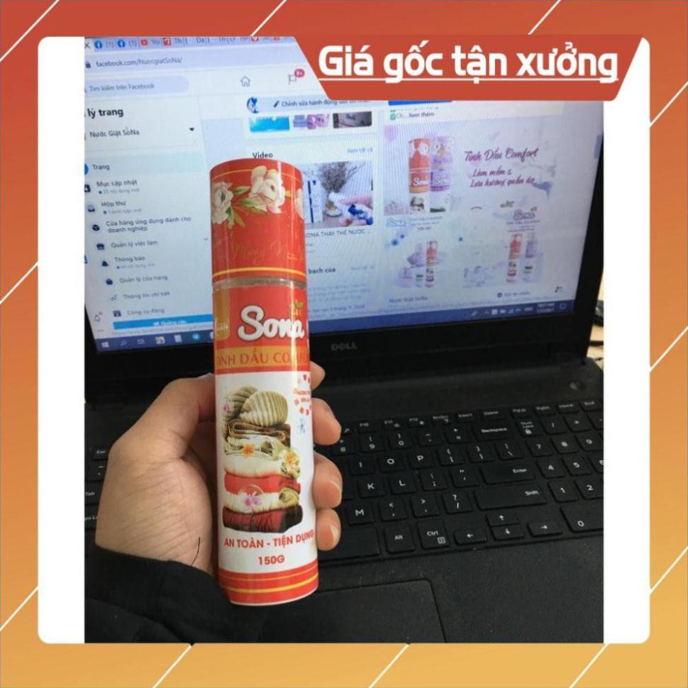 Combo 2 chai Xả Vải Khô SONA 150ml Hương Comfort BaBy