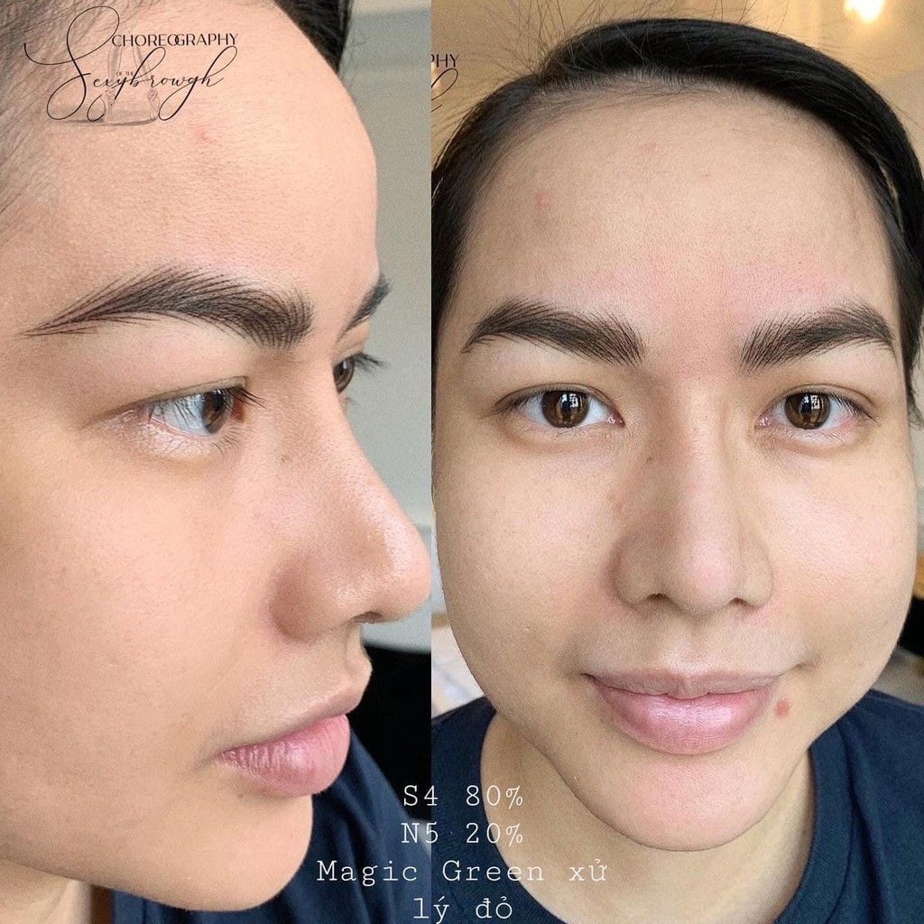 Mực Gh Chuyên Kỹ Thuật HairStocke Điêu Khắc Sợi Hạt Chân Mày