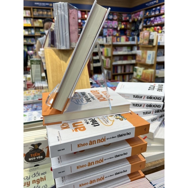 ❤Kệ bày điện thoại, ipad mica trong, kệ trưng bày sách để bàn