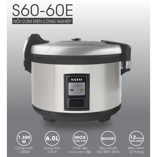 NỒI CƠM ĐIỆN SATO S60-60E 6L