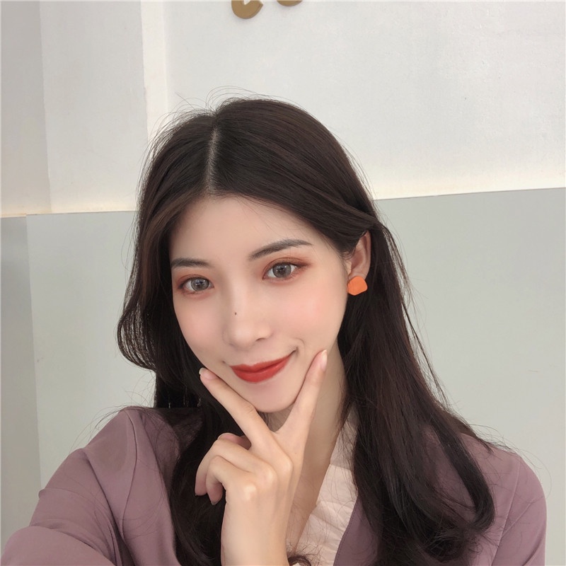 Giá Tốt Nhất Bông Tai Mạ Bạc 925 Kim Hình Học Đơn Giản Thời Trang Hàn Quốc Thanh Lịch Dành Cho Nữ Sinh