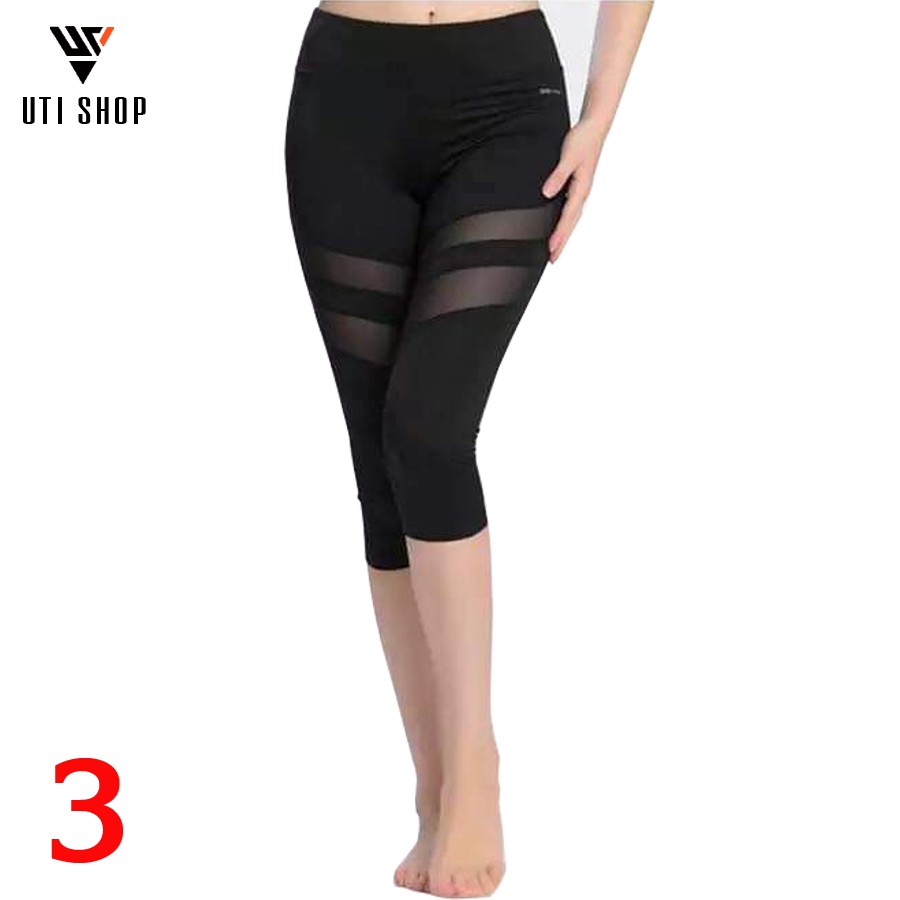 Quần Legging Lửng - Quần legging tập gym Nữ