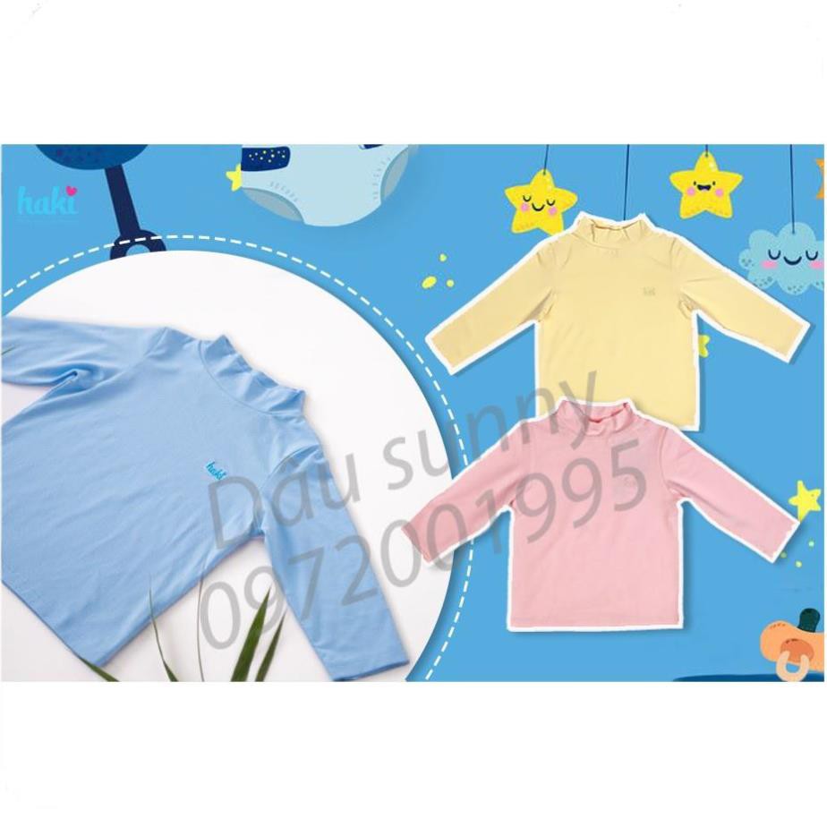 Dâu Sunny Shop_ Áo giữ nhiệt sợi tre cao cấp HAKI cho bé- Áo cổ lọ siêu mềm mịn BB008 [HÀNG ĐẸP CHUẨN]