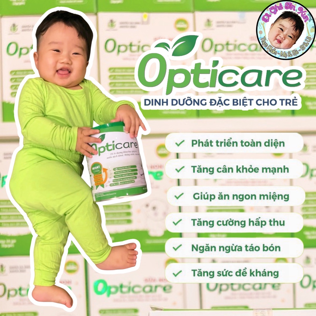 Sữa Opticare chuyên tăng cân cho bé