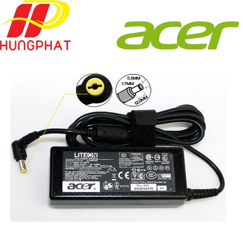 , sac laptop acer 19V - 3.42A, 65W
