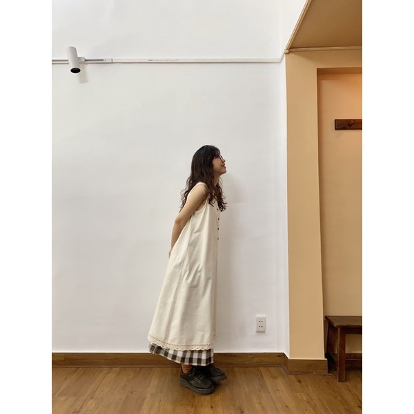 Đầm sát nách form A