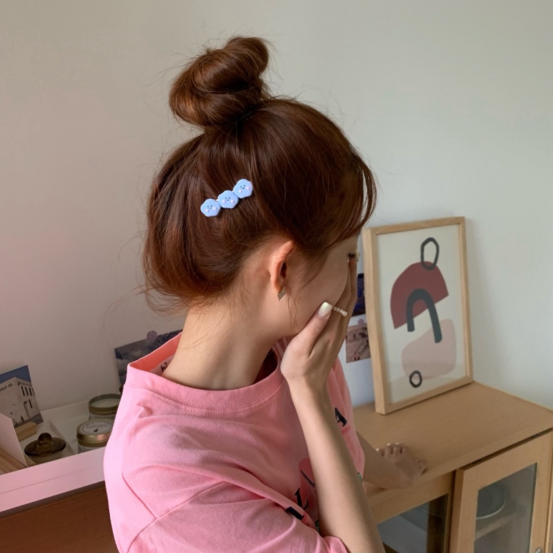 Dễ Thương Kẹp Tóc Hình Ngôi Sao Năm Cánh / Trái Tim Kiểu Hàn Quốc Đơn Giản Xinh