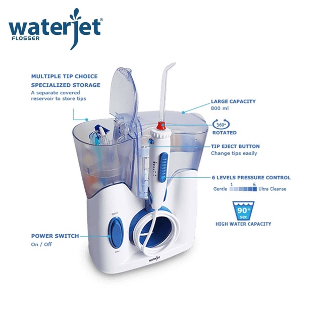 Máy Tăm nước Waterjet ultra Gia đình ( sẵn giao liền )
